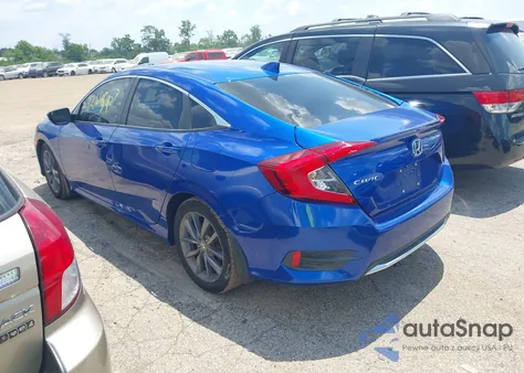 2019 Honda Civic Ex z USA, uszkodzony, nr VIN 19XFC1F30KE204543